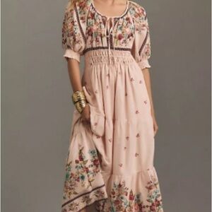 The Somerset Puff-Sleeve Maxi Dress Plus Size 3X. NWT